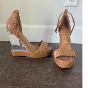 Jeffrey Campbell Acrylic Wedge